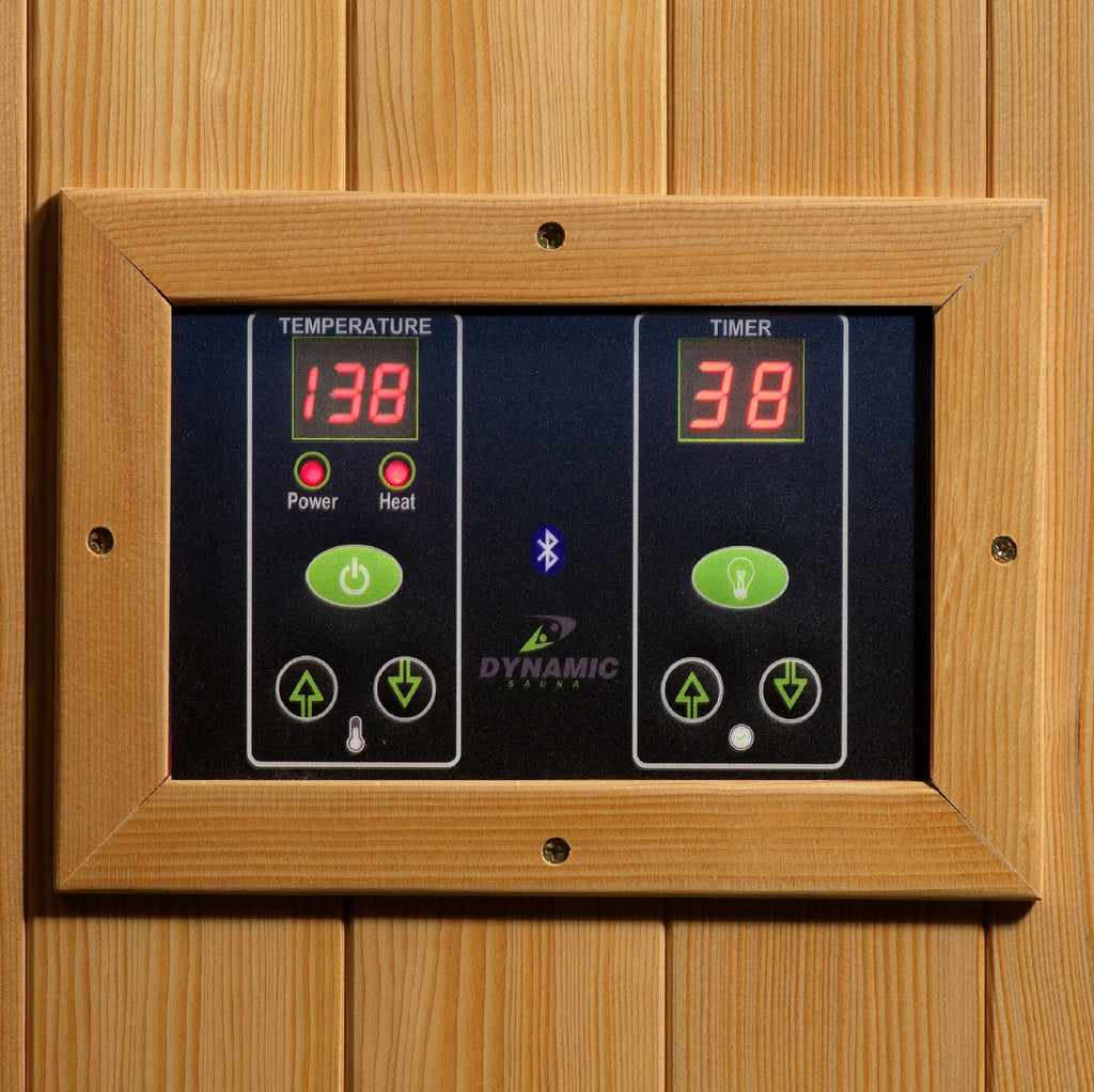 ***New 2026 Model*** Dynamic Gracia 1-2-Person Full Spectrum Near Zero EMF FAR IR Sauna (DYN-6119-03 FS)
