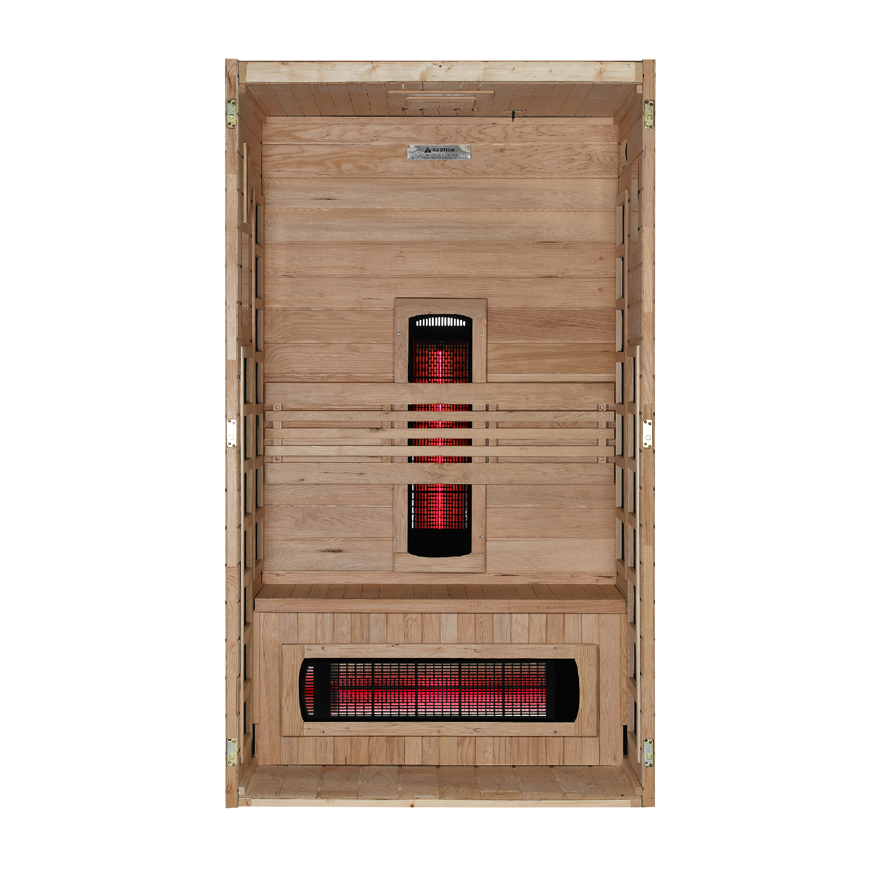 ***New 2026 Model*** Dynamic Santorini 1-2 Person Full Spectrum Near Zero EMF FAR IR Sauna (DYN-6009-03 FS)