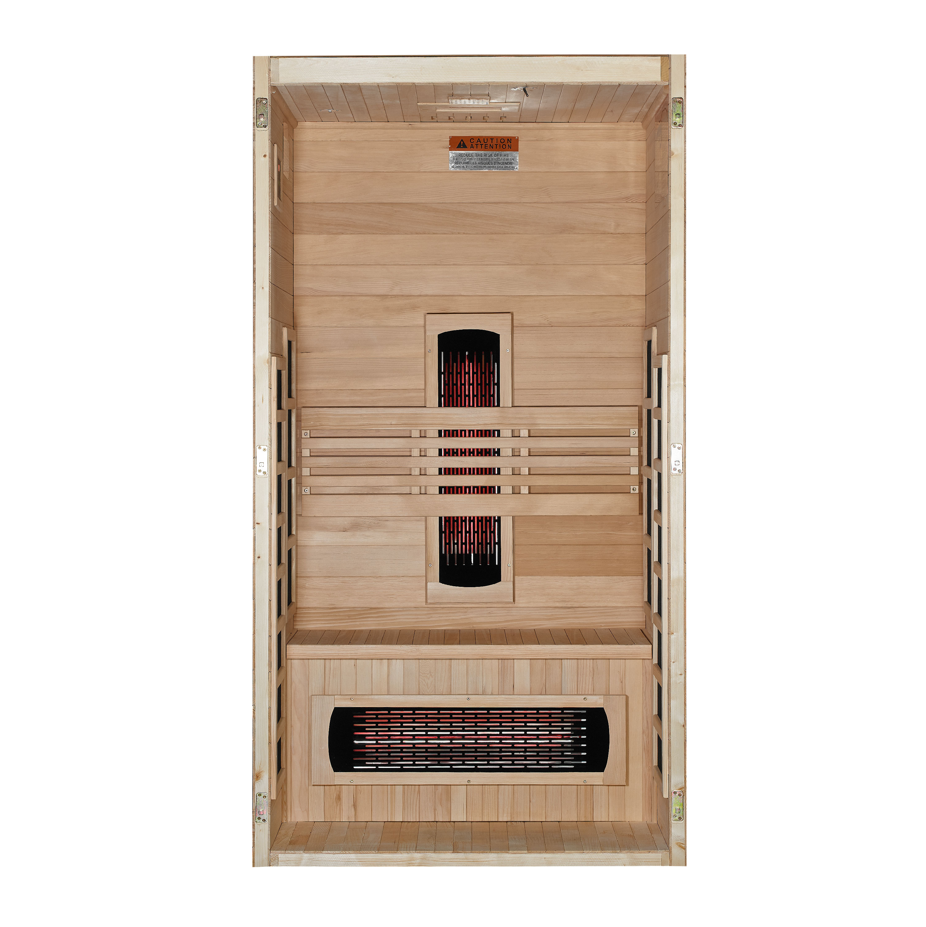 ***New 2026 Model*** Dynamic Gracia 1-2-Person Full Spectrum Near Zero EMF FAR IR Sauna (DYN-6119-03 FS)