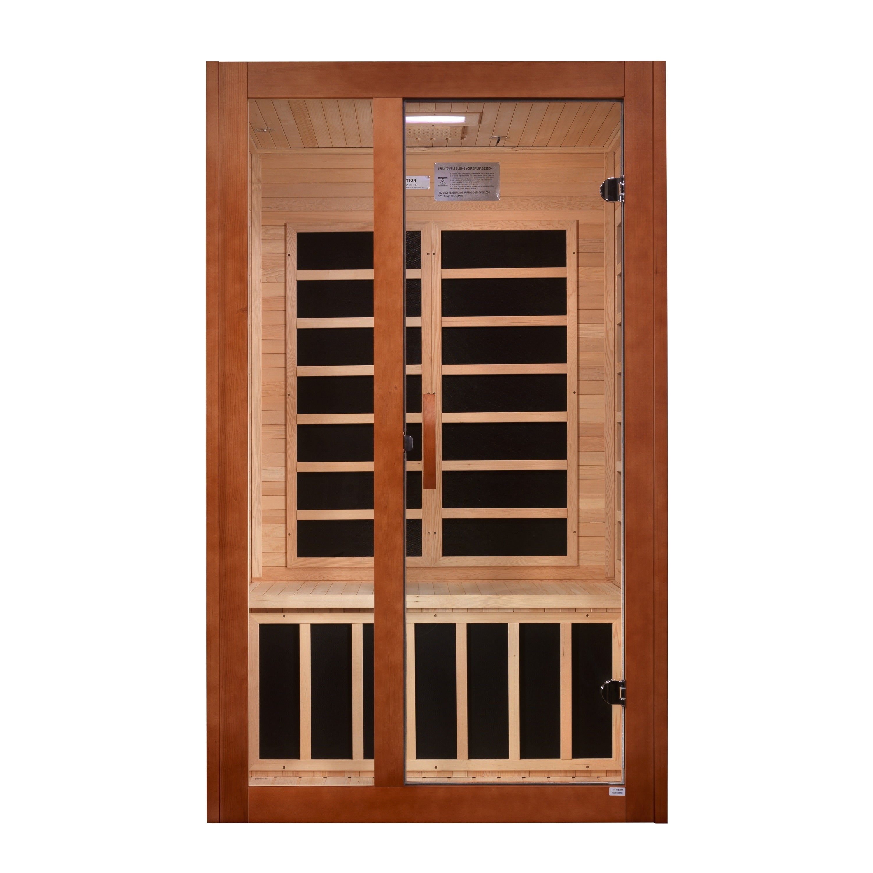 ***Scratch/Dent Unit*** Dynamic "Santiago" 2 Person Ultra Low EMF FAR IR Sauna (DYN-6209-02 Elite)