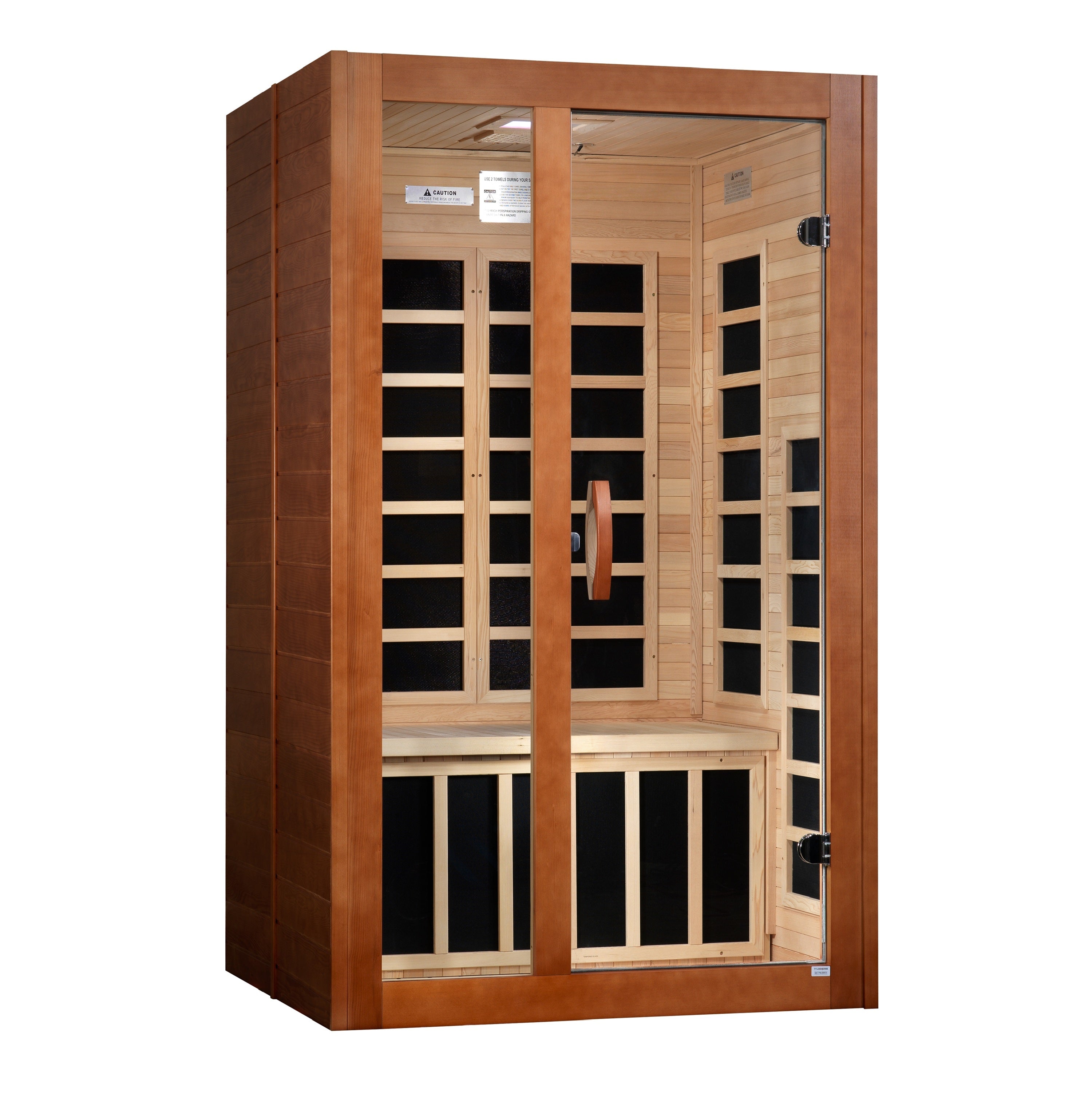 ***Scratch/Dent Unit*** Dynamic "Santiago" 2 Person Ultra Low EMF FAR IR Sauna (DYN-6209-02 Elite)