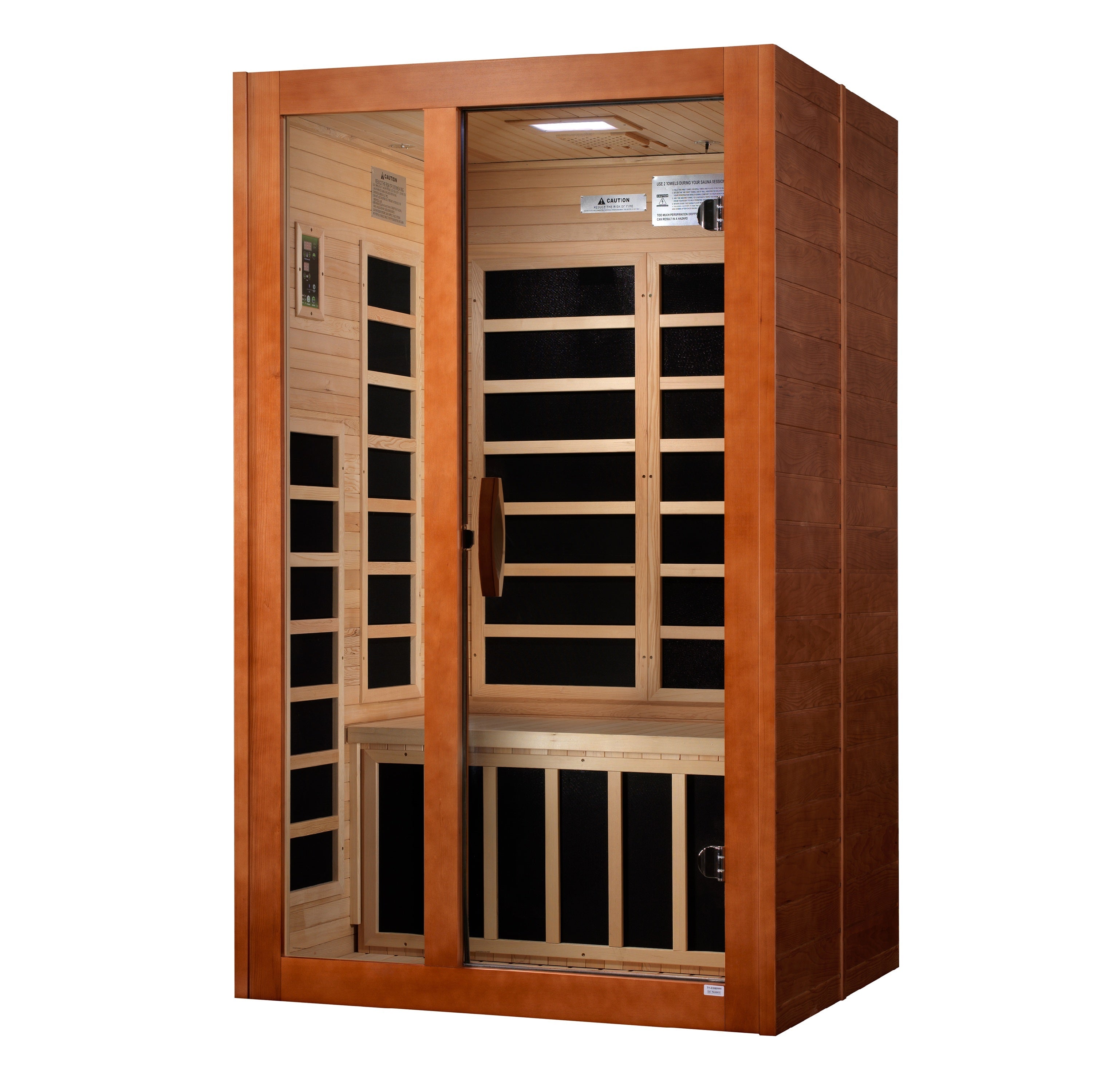 ***Scratch/Dent Unit*** Dynamic "Santiago" 2 Person Ultra Low EMF FAR IR Sauna (DYN-6209-02 Elite)