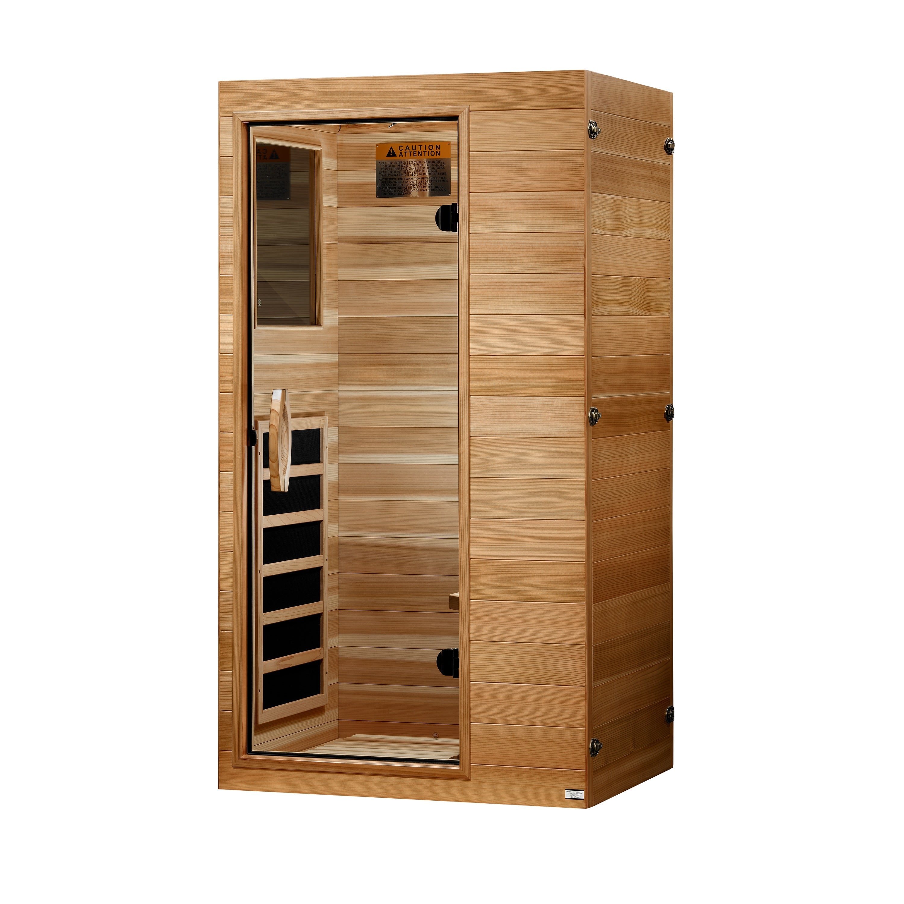 ***New 2026 Model*** Dynamic 1 Person (Compact) Ultra Low EMF FAR Infrared Sauna (DYN-1101-01 Elite)