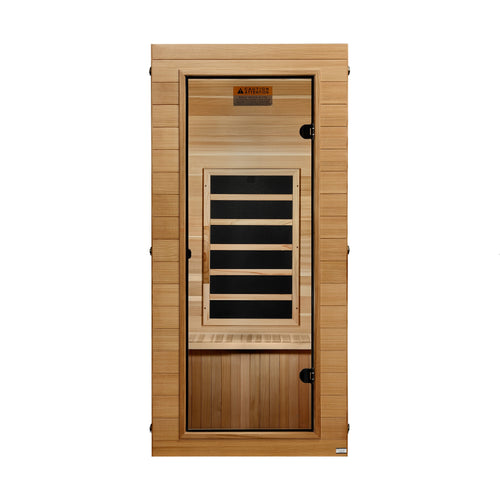 ***New 2026 Model*** Dynamic 1 Person (Compact) Ultra Low EMF FAR Infrared Sauna (DYN-1201-01 Elite)