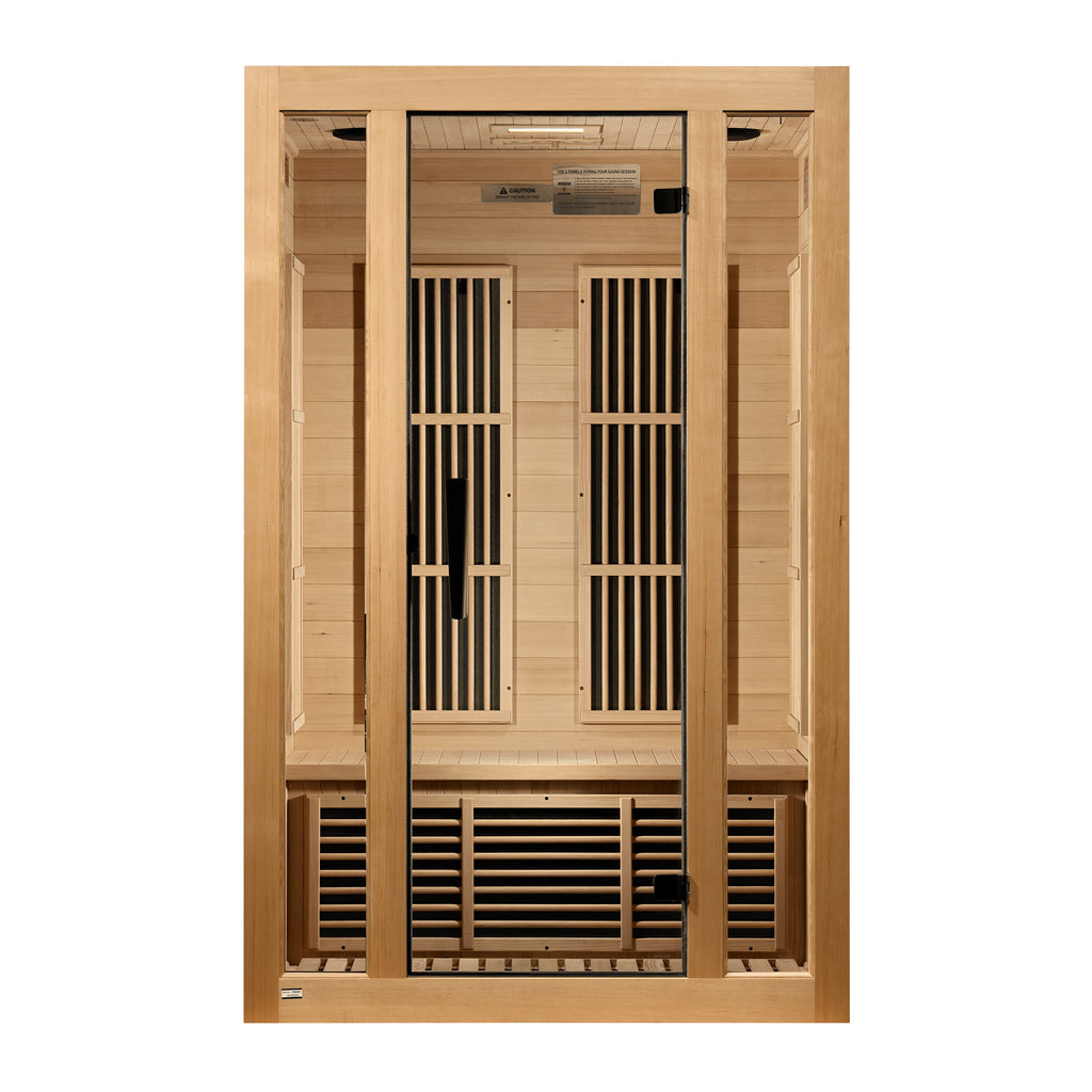 Maxxus "Seattle" 2 Person Near Zero EMF FAR IR Sauna (MX-J206-01-ZF)