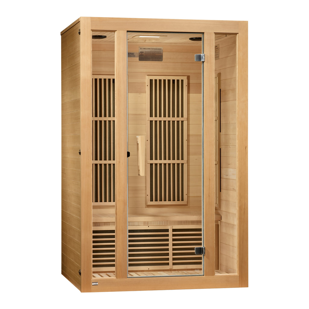 Maxxus "Seattle" 2 Person Near Zero EMF FAR IR Sauna (MX-J206-01-ZF)