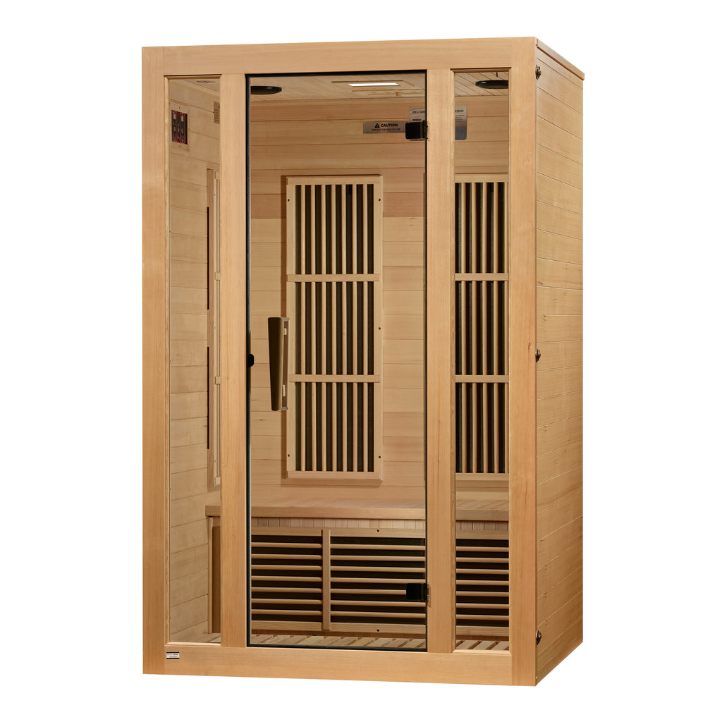 Maxxus "Seattle" 2 Person Near Zero EMF FAR IR Sauna (MX-J206-01-ZF)