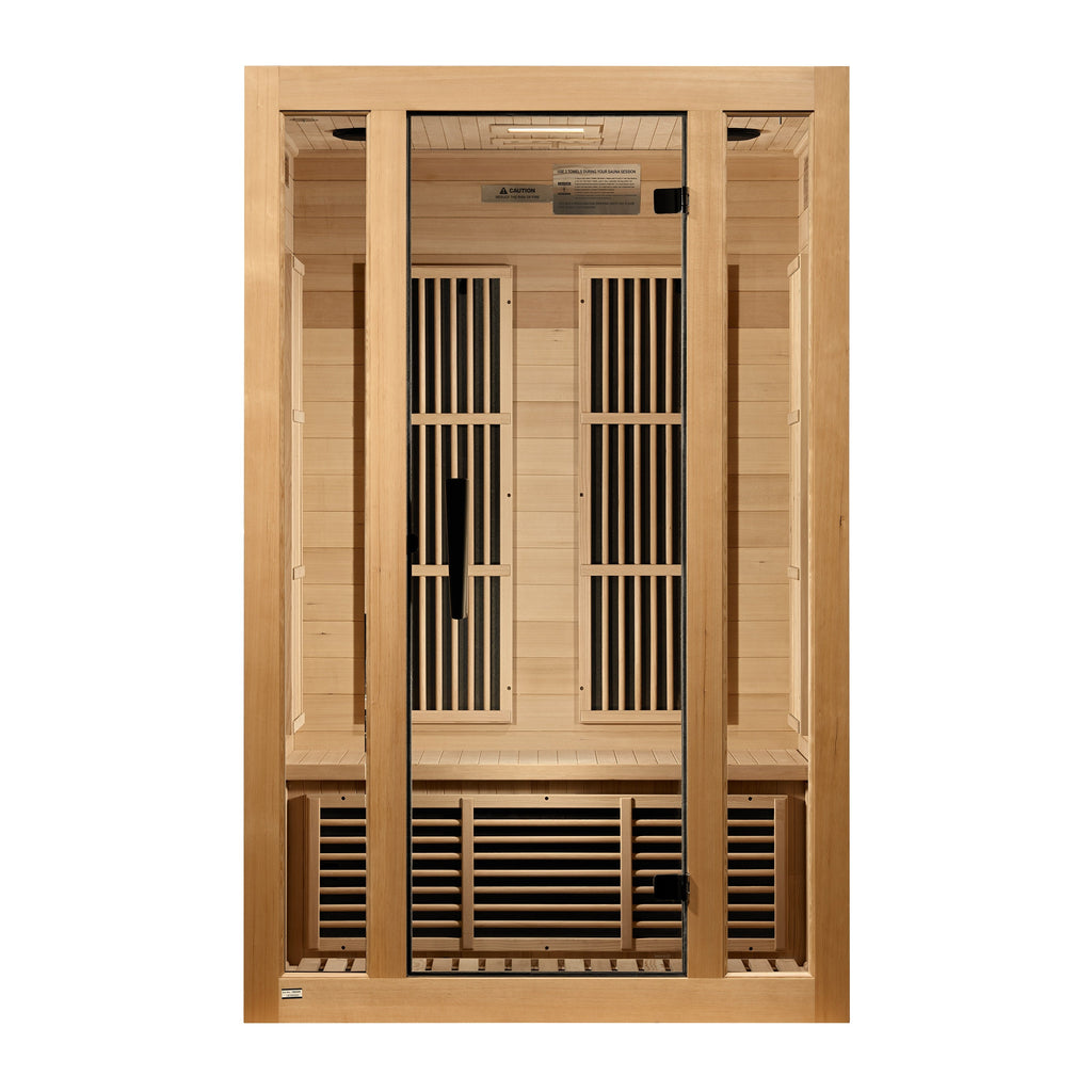 Maxxus "Seattle" 2 Person Low EMF FAR IR Sauna (MX-J206-01)