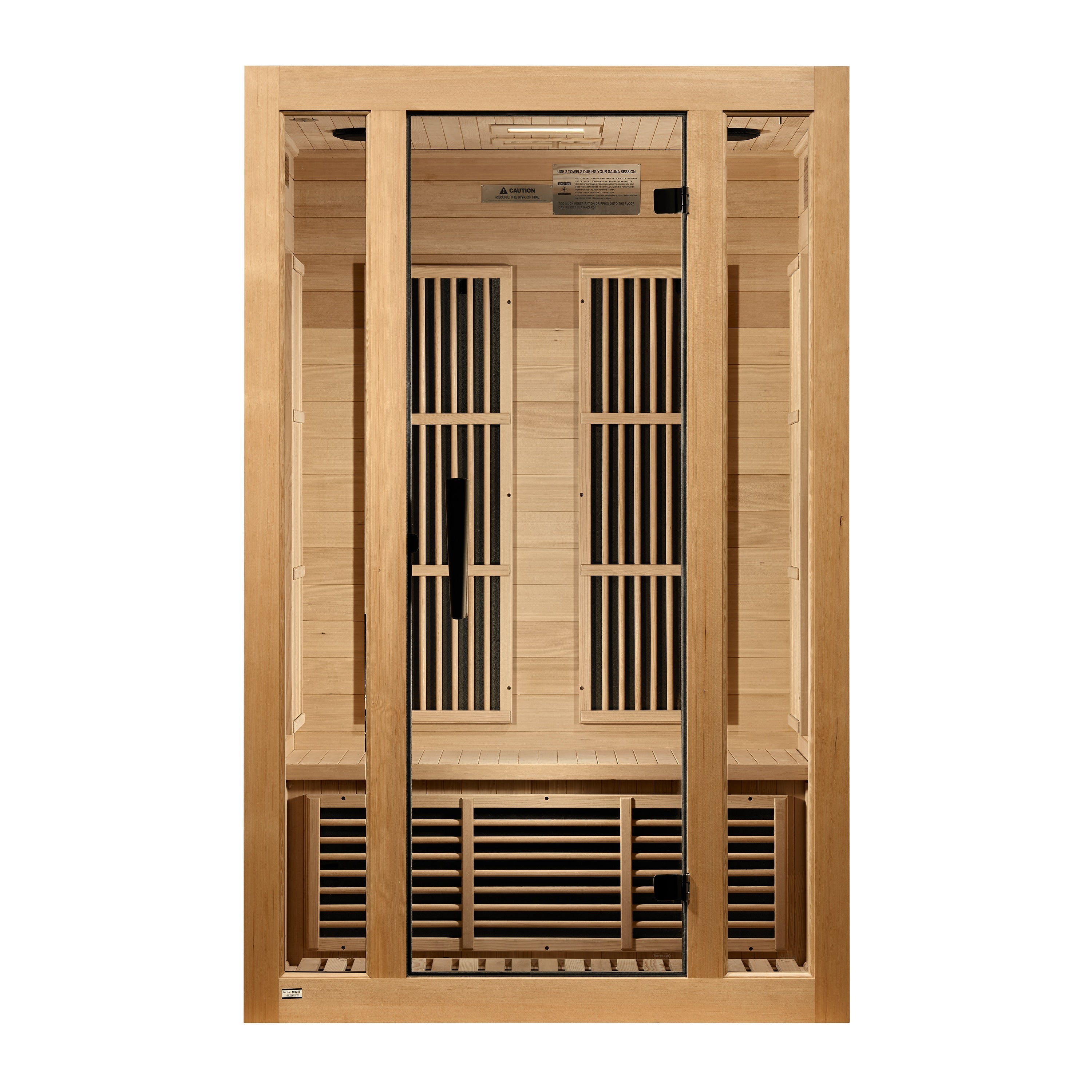Maxxus "Seattle" 2 Person Low EMF FAR IR Sauna (MX-J206-01)